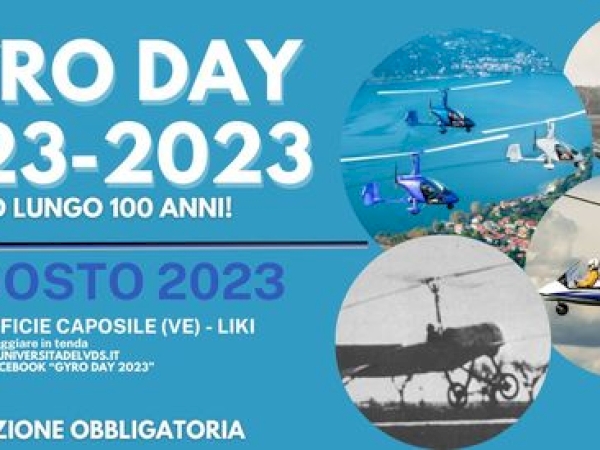 GYRO DAY 1923 - 2023 A 100 YEAR LONG FLIGHT