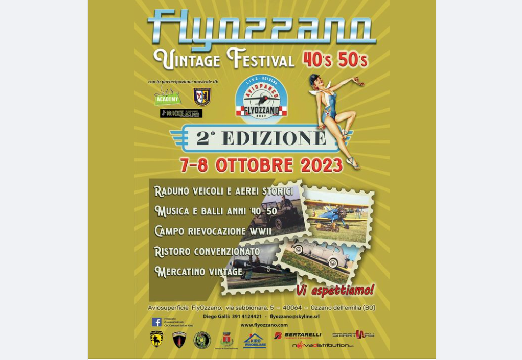 FLYOZZANO VINTAGE FESTIVAL 7-8 October 2023