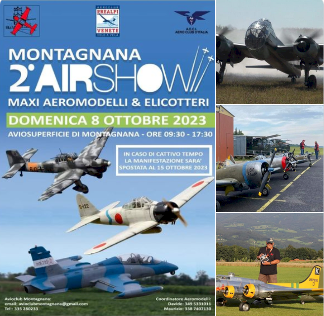 2nd MAXI AIRSHOW MODEL AIRCRAFT & HELICOPTERS 8 October 2023