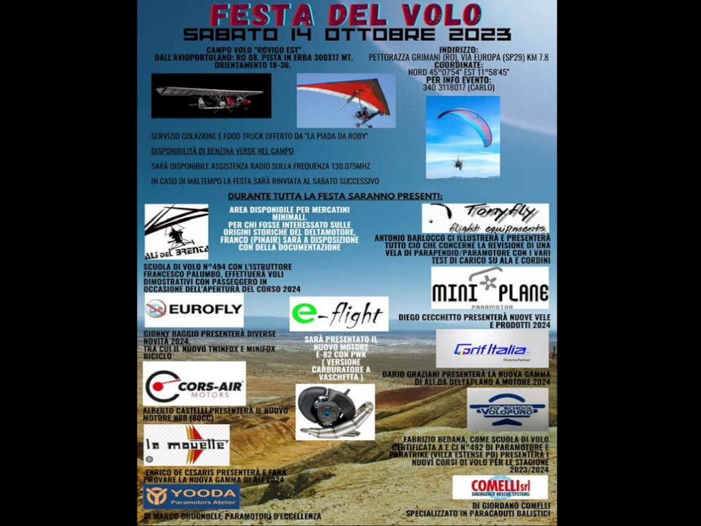 FLIGHT PARTY 14 October 2023