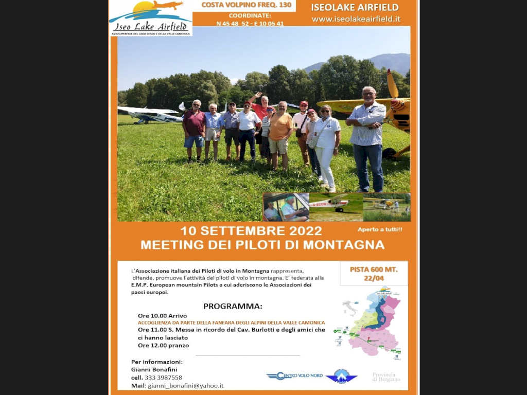 MEETING DEI PILOTI DI MONTAGNA
