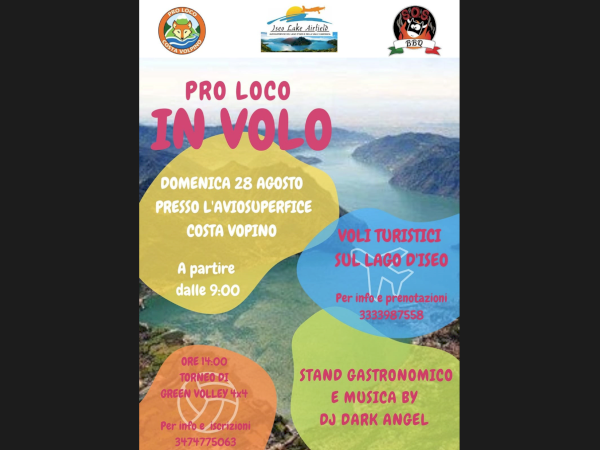 Pro Loco in volo 