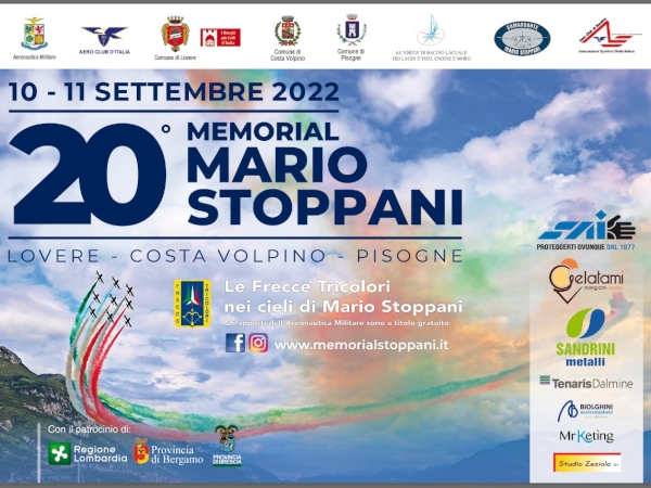 20 ° MEMORIAL MARIO STOPPANI 10-11 SEPTEMBER 2022