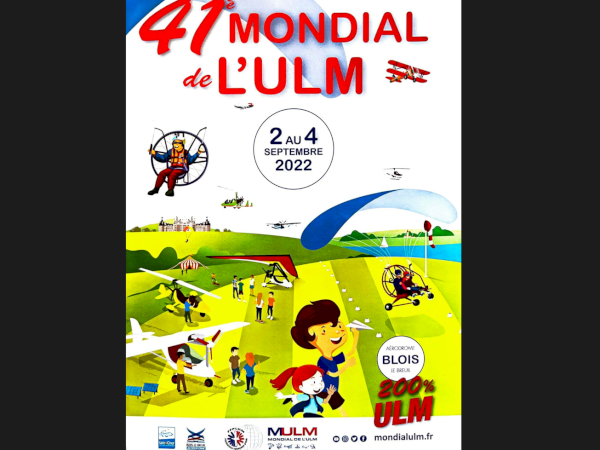 41 ° MONDIAL de L'ULM 2-4 September 2022
