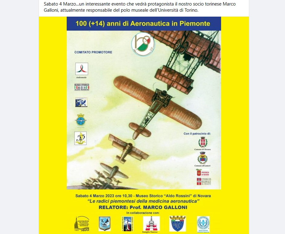 100 (+14) anni di Aeronautica in Piemonte