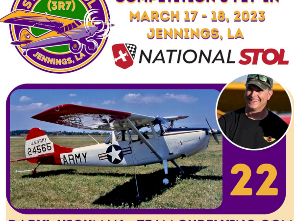 3D ANNUAL SWAMP STOL COMPETITION & FLY-IN MARCH 17-18 2023